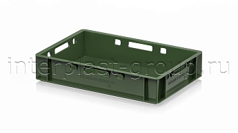 Ящик для мяса и колбасных изделий Е-1 зеленый в Ухте
