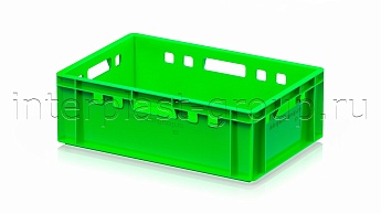Ящик для мяса и колбасных изделий Е-2 светло-зеленый в Ухте Ящик для мяса и колбасных изделий Е-2 светло-зеленый в Ухте
