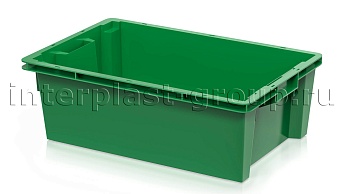 Ящик универсальный для овощей, фруктов и хлеба сплошной зеленый в Ухте