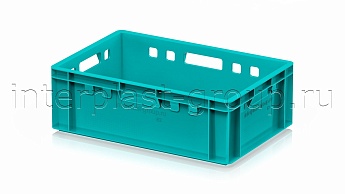 Ящик для мяса и колбасных изделий Е-2 бирюзовый в Ухте