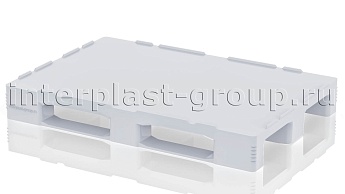 Поддон пластиковый гигиенический V1 (с бортиком) белый в Ухте