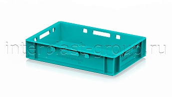 Ящик для мяса и колбасных изделий Е-1 бирюзовый в Ухте