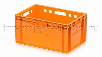 Ящик для мяса и колбасных изделий Е-3 оранжевый в Ухте