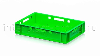 Ящик для мяса и колбасных изделий Е-1 светло-зеленый в Ухте Ящик для мяса и колбасных изделий Е-1 светло-зеленый в Ухте