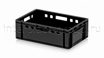 Ящик для мяса и колбасных изделий Е-2 черный в Ухте Ящик для мяса и колбасных изделий Е-2 черный в Ухте