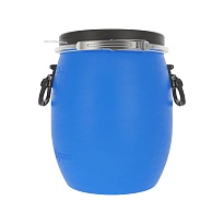 Бочка пластиковая 20 л с хомутом в Ухте Бочка пластиковая 20 л с хомутом в Ухте