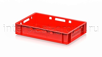 Ящик для мяса и колбасных изделий Е-1 красный в Ухте