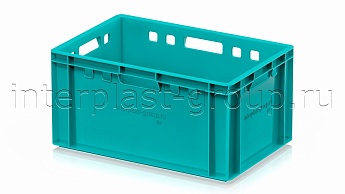 Ящик для мяса и колбасных изделий Е-3 бирюзовый в Ухте