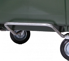 Педаль для мусорного контейнера 770 л.  серый в Ухте