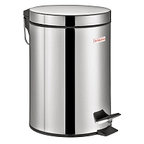 Ведро-контейнер для мусора (урна) с педалью LAIMA Classic, 3 л, со съемным внутренним ведром в Ухте