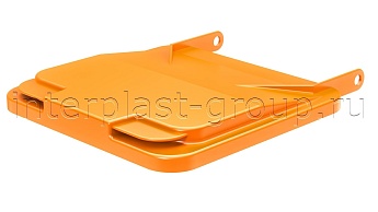 Комплект крышки для контейнера 120 л. оранжевая  оранжевый в Ухте