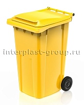 Контейнер для мусора 240 л желтый облегченный 240 желтый в Ухте