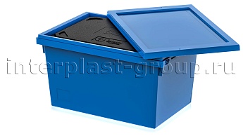 Изотермический контейнер KV 6432 в сборе с крышкой голубой в Ухте Изотермический контейнер KV 6432 в сборе с крышкой голубой в Ухте