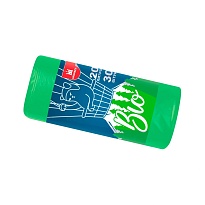 Мешки для мусора 20 л, биоразлагаемые, зеленые, в рулоне 30 шт., ПНД, 8 мкм, 500х400 мм, БИО, МБ2097 (МНБ 20-30ж) в Ухте Мешки для мусора 20 л, биоразлагаемые, зеленые, в рулоне 30 шт., ПНД, 8 мкм, 500х400 мм, БИО, МБ2097 (МНБ 20-30ж) в Ухте