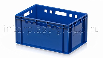 Ящик для мяса и колбасных изделий Е-3 синий в Ухте