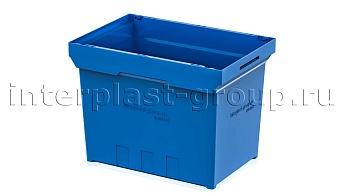 Вкладываемый контейнер KVR 6442 с усиленным дном голубой в Ухте