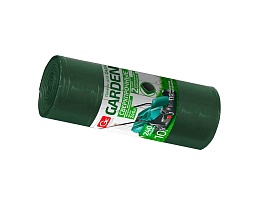 Мешки для мусора 240 л, двухслойные, зеленый, в рулоне 10 шт., ПВД 35 мкм, 1400х1100 мм, GRIFON PROFF GARDEN, 101-520 в Ухте