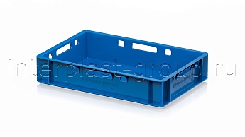 Ящик для мяса и колбасных изделий Е-1 голубой в Ухте