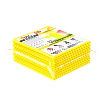 Мешки для мусора 160 л, желтые, в пачке 10 шт., ПВД, 40 мкм, 900х1100 мм, i-Bag в Ухте Мешки для мусора 160 л, желтые, в пачке 10 шт., ПВД, 40 мкм, 900х1100 мм, i-Bag в Ухте