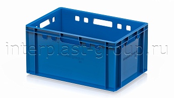 Ящик для мяса и колбасных изделий Е-3 голубой в Ухте