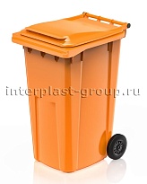 Контейнер для мусора 240 л оранжевый облегченный 240 оранжевый в Ухте Контейнер для мусора 240 л оранжевый облегченный 240 оранжевый в Ухте