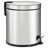Ведро-контейнер для мусора урна с педалью LAIMA Classic Plus, 20 л, зеркальное в Ухте