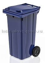 Мусорный контейнер 120 л синий 120 синий в Ухте