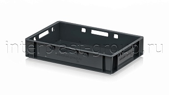 Ящик для мяса и колбасных изделий Е-1 темно-серый в Ухте