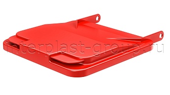 Комплект крышки для контейнера 120 л. красная  красный в Ухте