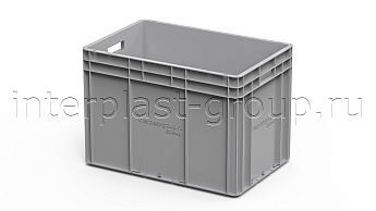 Евроконтейнер открытые ручки/сплошное дно в Ухте Евроконтейнер открытые ручки/сплошное дно в Ухте