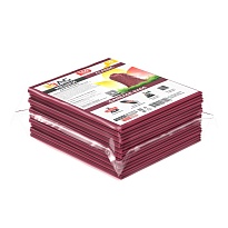 Мешки для мусора 160 л, бордовые, в пачке 10 шт., ПВД, 40 мкм, 900х1100 мм, i-Bag в Ухте