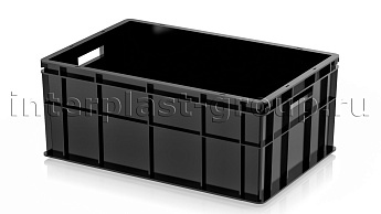 Ящик для молока, мяса, овощей и фруктов сплошной черный в Ухте