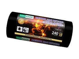 Мешки для мусора 240 л, ароматизированные, черные, в рулоне 10 шт., ПВД 40 мкм, 1500х1100 мм, СИЛАЧИ, sil24011110 в Ухте Мешки для мусора 240 л, ароматизированные, черные, в рулоне 10 шт., ПВД 40 мкм, 1500х1100 мм, СИЛАЧИ, sil24011110 в Ухте