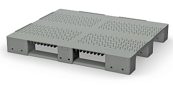 Поддон пластиковый перфорированный (усилен 1 трубой) в Ухте